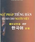 Ebook Ngữ pháp tiếng Hàn cho người Việt - NXB Văn hóa thông tin