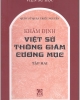 Ebook Khâm định Việt sử thông giám cương mục (Tập 2) - NXB Giáo dục