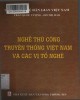 Nghề thủ công truyền thống Việt Nam và các vị tổ nghề: Phần 1