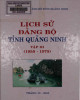 Ebook Lịch sử Đảng bộ tỉnh Quảng Ninh - Tập 3 (1955-1975): Phần 1