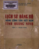 Ebook Lịch sử Đảng bộ Đảng Cộng sản Việt Nam tỉnh Quảng Ninh - Tập 1 (1928-1945): Phần 2