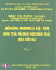 Ebook Thú rừng - Mammalia Việt Nam hình thái và sinh học sinh thái một số loài (Tập I): Phần 1