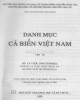 Ebook Danh mục cá biển Việt Nam (Tập III)