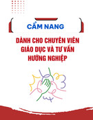 Cẩm nang dành cho chuyên viên giáo dục và tư vấn hướng nghiệp