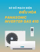 Sơ đồ mạch điện Điều hòa Panasonic Inverter Gas 410